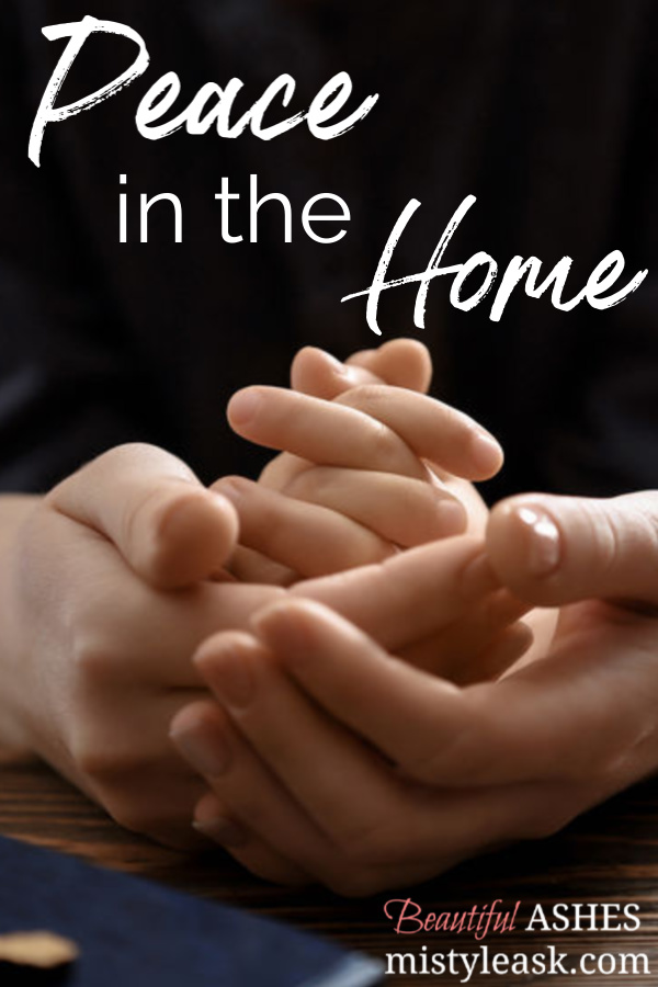peace in the home, peace home, home peace, fruit of the spirit