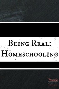 Read more about the article Being Real: Homeschooling + Salt & Light #39