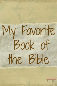 Read more about the article My Favorite Book of the Bible