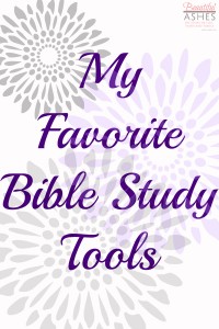 What Bible study tools do you love to use?