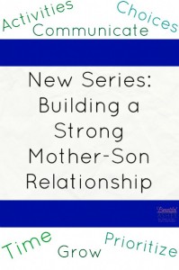 Mothers and sons need to have strong relationships