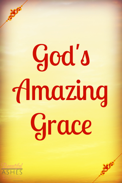 Through our Good Morning Girl's study this week we've seen God's amazing grace.