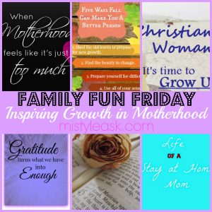 It is important for moms to grow too!