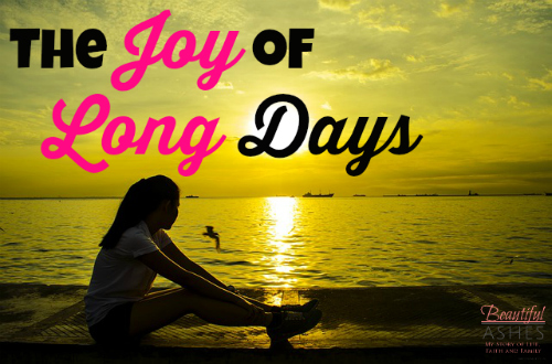 The Joy of Long Days - By Misty Leask
