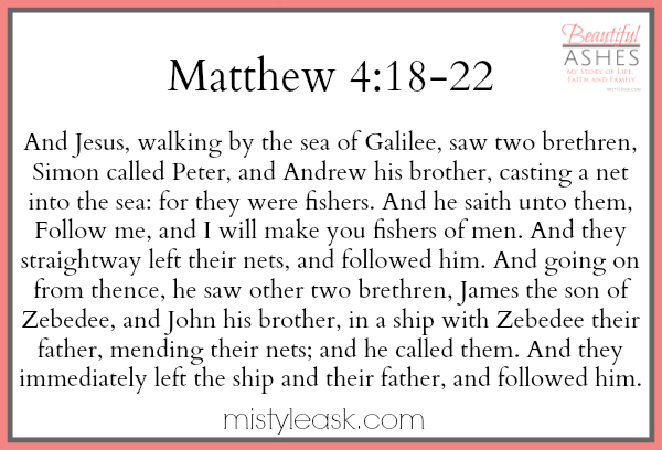 Matthew 4:18-22