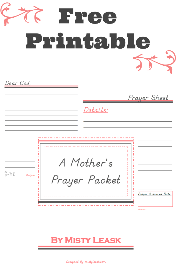 Free Mother Prayer Packet