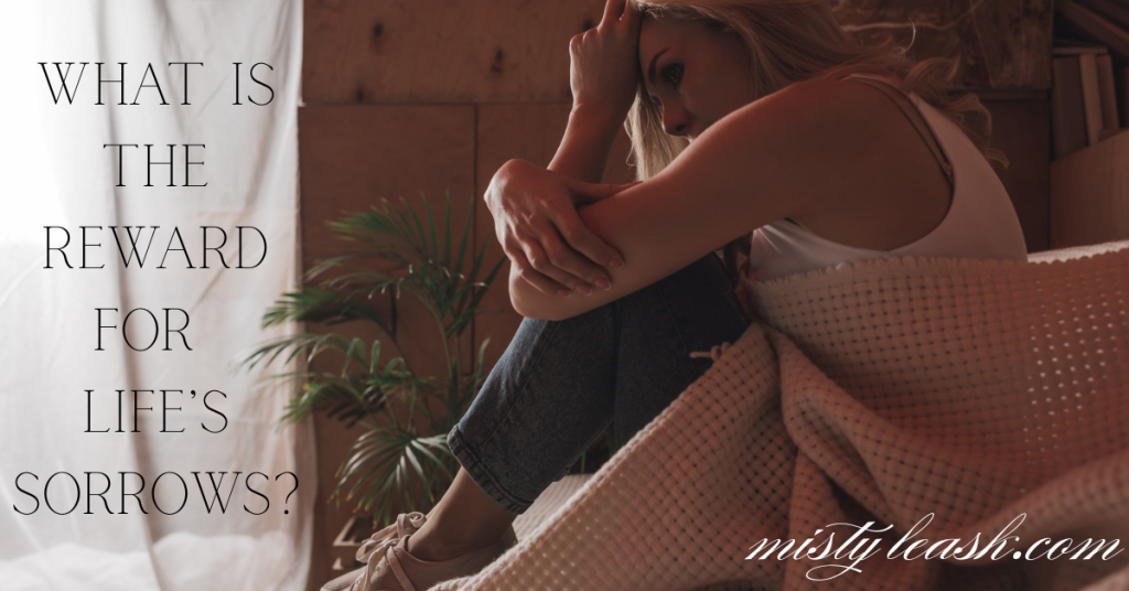 what is the reward for life's sorrows, reward life's sorrows